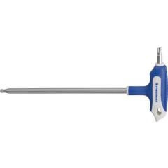 Schraubendreher m.Quergr.T 10x100mm Seitenabtrieb TX m.Bohrung PROMAT