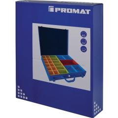 Sortimentskasten B438xT342xH70mm 23 Fächer blau blau TECWERK