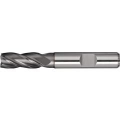Schaftfräser DIN 844 Typ N, Ø 4 mm HSS-Co8 TiCN Weldon Z.4 kurz TECWERK