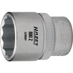 Steckschlüsseleinsatz 880Z 3/8 Zoll 12-kant SW 17mm L.29,5mm HAZET