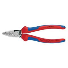 Aderendhülsenzange Gesamt-L.180mm 0,25-16,0 (AWG 23-5) mm² pol.Mehrkomp.-Hüllen