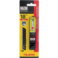 Abbrechklinge RAZAR BLACK L100xB18xS0,5mm 7 Sollbruchstellen 10 St./SB-Karte