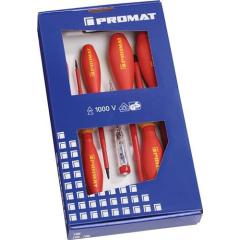 Schraubendrehersatz 7-tlg.Schlitz/PH VDE TECWERK