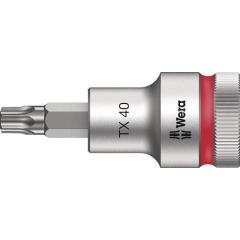 Steckschlüsseleinsatz 8767 C HF TORX® 1/2 Zoll T40 L.60mm WERA