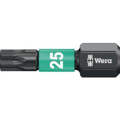 Bit 867/1 IMP DC T25 | Länge 25 mm | 1/4 Zoll C6,3 Impaktor,DC Box m.10 Bits WERA