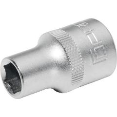 Steckschlüsseleinsatz 1/2 Zoll 6-kant SW 16mm L.40mm TECWERK