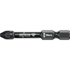 Bit 855/4 IMP DC PZD2 | Länge 50 mm | 1/4 Zoll E6,3 Impaktor,DC Box m.5 Bits WERA