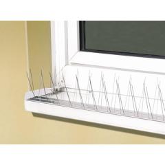 Vogel- u.Taubenabwehr Classic 60cm lang,24 Spikes Alu.WINDHAGER | 6 Stück