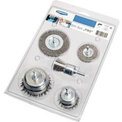 Bürstensortiment Drahtstärke 0,3mm STA 4500min-¹ 5-tlg.OSBORN