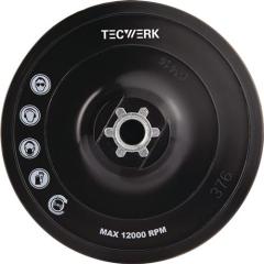 Stützteller D.115mm M14 kletthaftend TECWERK