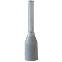 Aderendhülse L.L1/L2 14,0/8,0mm grau m.Ku.-Kragen 100St./Btl.