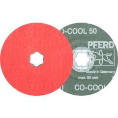 Fiberscheibe COMBICLICK CO-COOL D.115mm K.50 INOX/Alu.Keramikkorn PFERD | 25 Stück