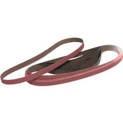 Schleifband L.520mm B.19mm K.80 f.HO/Metall Korund TECWERK | 10 Stück