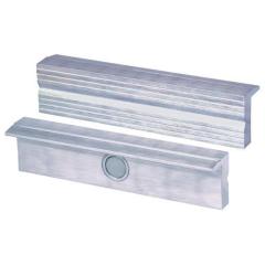 Schraubstockschutzbacke TYPN f.Backen-B.120mm Rillenprofil Alu.1Paar/VE HEUER