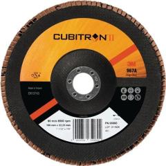 Fächerscheibe Cubitron™ II 967A D.125mm K.60+ fl.INOX CO 3M | 10 Stück