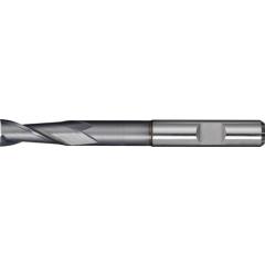 Bohrnutenfräser Typ N, Ø 4 mm HSS-Co8 TiCN Weldon Z.2 lang TECWERK