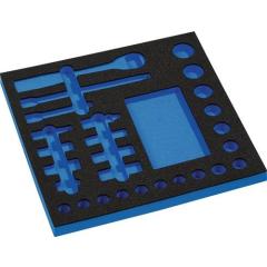 Werkzeugmodul Leereinlage 2/3-Modul 4000 871 248,27-tlg.TECWERK