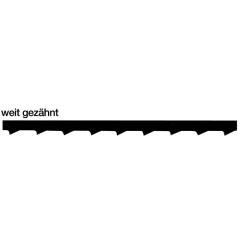 Laubsägeblatt Blitz L.13cm Nr.3 (MITTEL) weitgezahnt f.HO u.Ku.HAUNSTETTER