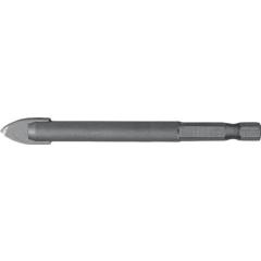 Glas-/Fliesenbohrer QuickBit® Ceramic Master - Ø 4 mm - Gesamt-L. 60 mm HELLER