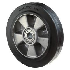 Ersatzrad D.160mm Trgf.350kg Gum.schwarz Achs-D.20mm Nabenl.60mm BS ROLLEN