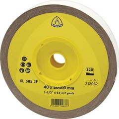 Schleifgeweberolle KL 385 JF 50mm K.320 f.Metall Korund KLINGSPOR