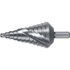 Stufenbohrer Bohrber.6-38mm HSS Spiralnut Z.2 Stufen 12 RUKO