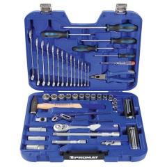 Werkzeugkoffer 47-tlg.im Ku.-Koffer 4-24mm TECWERK