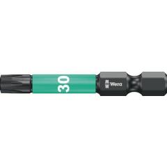 Bit 867/4 IMP DC T30 | Länge 50 mm | 1/4 Zoll E6,3 Impaktor,DC Box m.5 Bits WERA