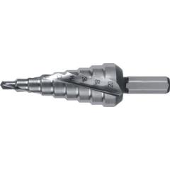 Stufenbohrer Bohrber.4-20mm HSS Spiralnut Z.2 Stufen 9 RUKO