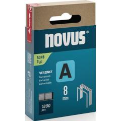 Feindrahtklammer A Typ 53 Klammer-B.11,3mm 8mm 0,75mm 1800 St.NOVUS