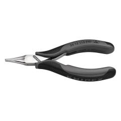 Elektronik-Greifzange Gesamt-L.115mm ESD flachbreite Backen spiegelpol.Form 1