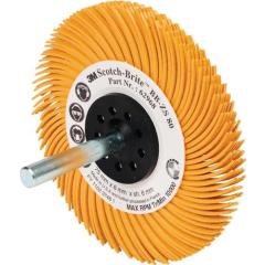 Radialbürstenscheibe BB-ZS Typ C D.50,8mm K.80 gelb 15000min-¹ 3M