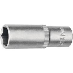 Steckschlüsseleinsatz 1/2 Zoll 6-kant SW 19mm L.77mm TECWERK