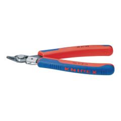 Elektronik-Seitenschneider Super-Knips® L.125mm Form 4 Facette nein brün.KNIPEX