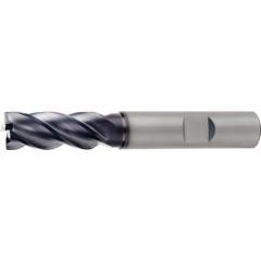 Schaftfräser DIN 6527L Typ UNI HPC D.10mm VHM TiAlN HB Z.4 lang TECWERK