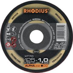 Trennscheibe XT70 D125x1mm ger.INOX Bohr.22,23mm RHODIUS | 100 Stück