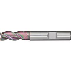 Schaftfräser DIN 6527L Typ W, Ø 10 mm VHM spezial 38/40 Grad HB Z.3 lang TECWERK