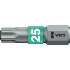 Bit 867/1 BTZ 1/4 Zoll T 15 | Länge 25 mm | BiTorsion, zähhart WERA | 10 Stück