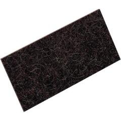 Hartfilzauflage L280xB140xS10mm schwarz KRONEN-HANSA