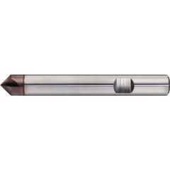Entgratfräser Ø 6 mm 60 Grad VHM TiAlN HB Z.4 TECWERK