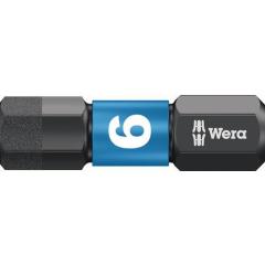 Bit 840/1 IMP DC 6 mm | Länge 25 mm | 1/4 Zoll C6,3 Impaktor,DC Box m.10 Bits WERA