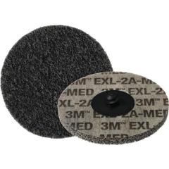 Vlieskompaktscheibe Scotch Brite™ XL-DR D.50,8mm medium grau 22100min-¹ 3M | 15 Stück