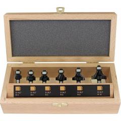 Abrundfräsersatz 973CT06A03 HM - Schaft-Ø 8 mm 6-tlg.