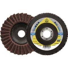 Fächerscheibe SMT 800 D.125mm K.medium 12Grad gewölbt INOX NK KLINGSPOR | 5 Stück