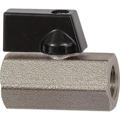 Mini-Kugelhahn VALVE LINE 10mm 3/8 IG/IG DN 8mm RIEGLER | 10 Stück