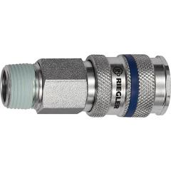 Schnellver.Kup.DN 7,8 AG STA Gew.R 1/4 Zoll 13,16mm RIEGLER