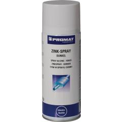 Zinkspray 400ml dunkelgrau/staubgrau Spraydose TECWERK CHEMICALS | 12 Stück