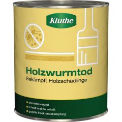Holzschutzmittel Holzwurmtod farblos 0,75l Dose KLUTHE