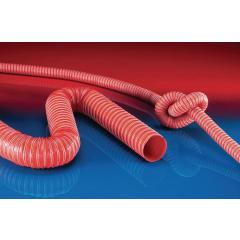 Absaug- u.Gebläseschlauch SIL 391 TWO ID 50-51mm AD 56,00mm 2.5mm L.4m Rl. | 4 Stück