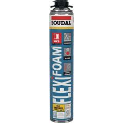 1K-Pistolenschaum FLEXI FOAM 750 ml B2 blau o.Einw.-Handsch.Dose SOUDAL | 12 Stück